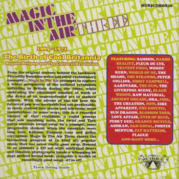 3CD/Dobozkészlet Various: Magic In The Air Three (1965-1971 The Birth Of Cool Britannia)