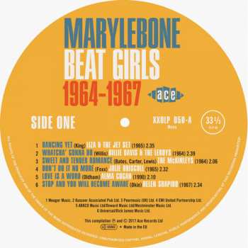LP Various: Marylebone Beat Girls 1964-1967 LTD | CLR