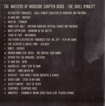 3CD Various: Masters Of Hardcore Chapter XXXIX- The Skull Dynasty