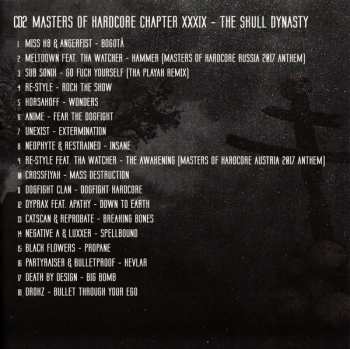 3CD Various: Masters Of Hardcore Chapter XXXIX- The Skull Dynasty