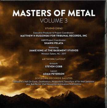 CD Various: Masters Of Metal Volume 3