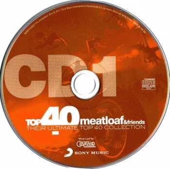2CD Various: Meatloaf & Friends - Their Ultimate Top 40 Collection
