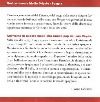 CD Various: Mediterraneo E Medio Oriente - Spagna - Dal Flamenco Alle Nuove Contaminazioni: Gerardo Núñez, Remedios Amaya, Los Reyes
