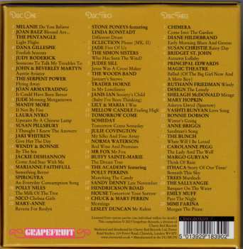 3CD/Dobozkészlet Various: Milk Of The Tree - An Anthology Of Female Vocal Folk And Singer-Songwriters