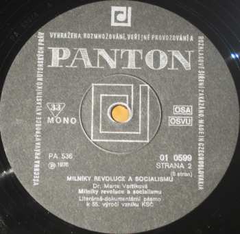 4LP/Dobozkészlet Various: Míl'niky Revolúcie A Socializmu 1921 - 1976