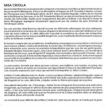 CD Various: Misa Criolla / Misa Flamenca