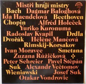 Album Various: Mistři Hrají Mistry