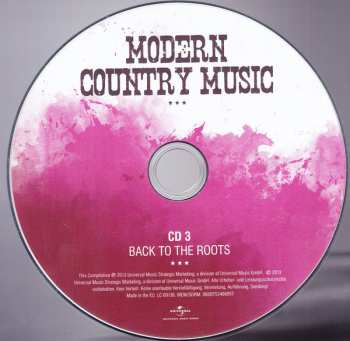 3CD Various: Modern Country Music