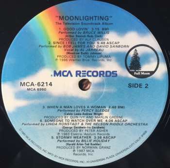 LP Various: Moonlighting (The Television Soundtrack Album)