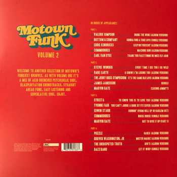 LP Various: Motown Funk Volume 2 CLR