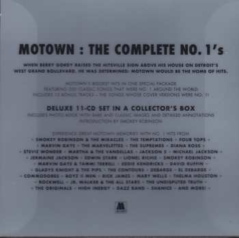 11CD/Dobozkészlet Various: Motown: The Complete No. 1's LTD