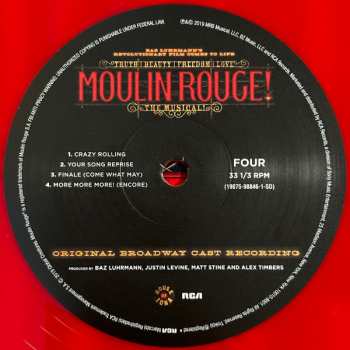 2LP Various: Moulin Rouge! The Musical (Original Broadway Cast Recording) CLR