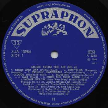 LP Various: Music From The Air 4