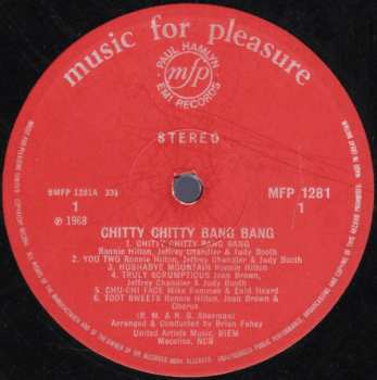 LP Various: Music From The Fabulous Film Of Ian Fleming's Chitty Chitty Bang Bang