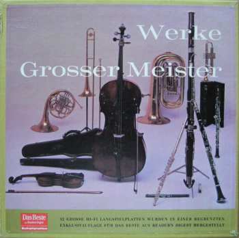 12LP/Dobozkészlet Various: Werke Großer Meister LTD