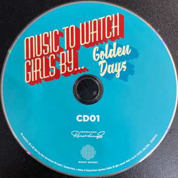 3CD/Dobozkészlet Various: Music To Watch Girls By...Golden Days
