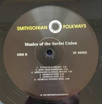 LP Various: Musics Of The Soviet Union