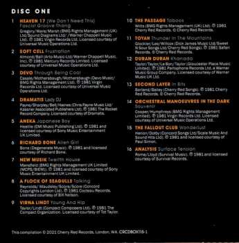 3CD/Dobozkészlet Various: Musik Music Musique 2.0 (1981 | The Rise Of Synth Pop)