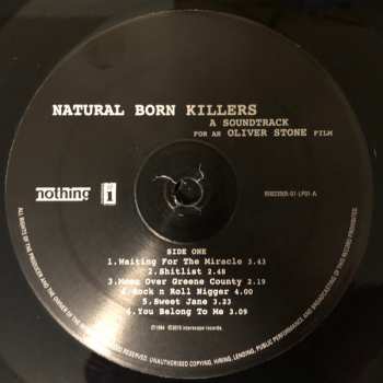 2LP Various: Natural Born Killers: A Soundtrack For An Oliver Stone Film