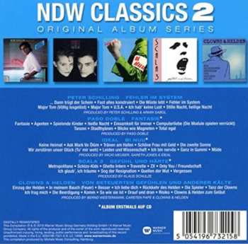 5CD/Dobozkészlet Various: NDW Classics 2 (Original Album Series)