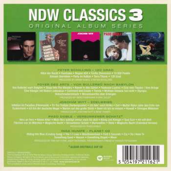 5CD/Dobozkészlet Various: NDW Classics 3 (Original Album Series)