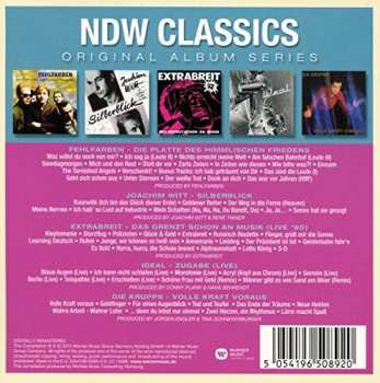 5CD/Dobozkészlet Various: NDW Classics (Original Album Series)
