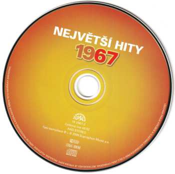 5CD/Dobozkészlet Various: Největší České Hity 1965 • 1966 • 1967 • 1968 • 1969