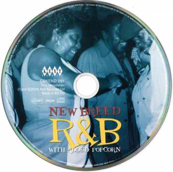 CD Various: New Breed Blues With Black Popcorn