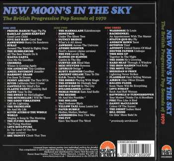 3CD/Dobozkészlet Various: New Moon's In The Sky (The British Progressive Pop Sounds Of 1970)