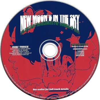 3CD/Dobozkészlet Various: New Moon's In The Sky (The British Progressive Pop Sounds Of 1970)
