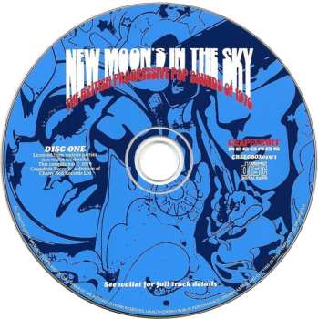 3CD/Dobozkészlet Various: New Moon's In The Sky (The British Progressive Pop Sounds Of 1970)