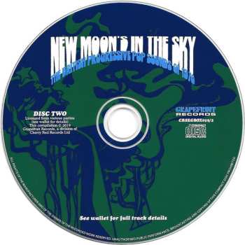 3CD/Dobozkészlet Various: New Moon's In The Sky (The British Progressive Pop Sounds Of 1970)
