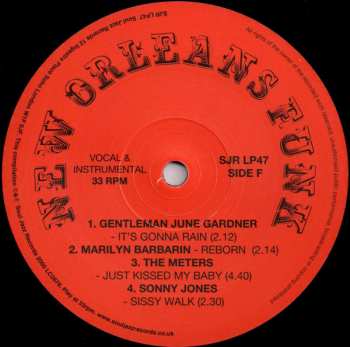 3LP Various: New Orleans Funk (New Orleans: The Original Sound Of Funk 1960-75)