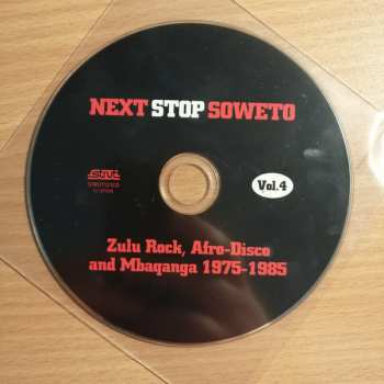 2LP/CD Various: Next Stop Soweto Vol. 4 (Zulu Rock, Afro-Disco And Mbaqanga 1975-1985)