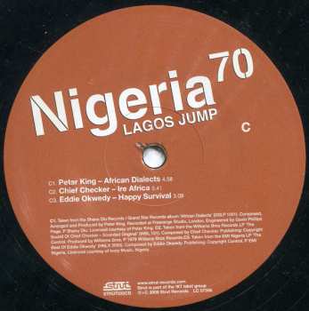 2LP Various: Nigeria 70 (Lagos Jump: Original Heavyweight Afrobeat, Highlife & Afro-Funk)