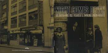 3CD/Dobozkészlet Various: Night Comes Down: 60s British Mod, R&B, Freakbeat & Swinging London Nuggets