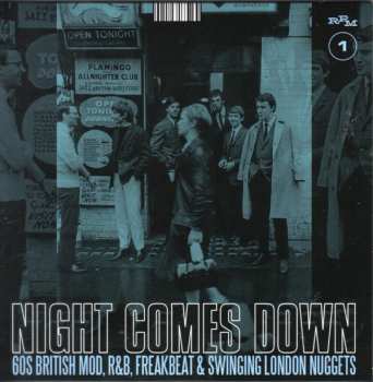 3CD/Dobozkészlet Various: Night Comes Down: 60s British Mod, R&B, Freakbeat & Swinging London Nuggets