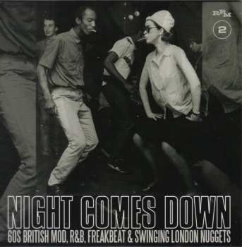 3CD/Dobozkészlet Various: Night Comes Down: 60s British Mod, R&B, Freakbeat & Swinging London Nuggets