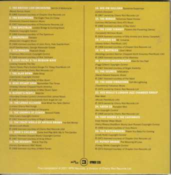3CD/Dobozkészlet Various: Night Comes Down: 60s British Mod, R&B, Freakbeat & Swinging London Nuggets