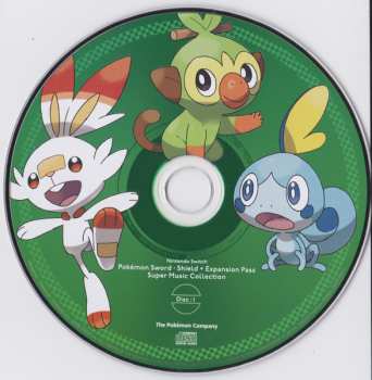 4CD Various: Nintendo Switch ポケットモンスター ソード・シールド+エキスパンションパス スーパーミュージック・コレクション = Nintendo Switch Pokémon Sword・Shield + Expansion Pass Super Music Collection