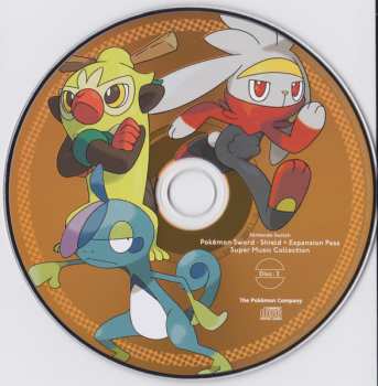 4CD Various: Nintendo Switch ポケットモンスター ソード・シールド+エキスパンションパス スーパーミュージック・コレクション = Nintendo Switch Pokémon Sword・Shield + Expansion Pass Super Music Collection