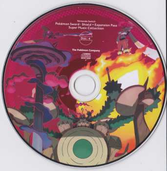 4CD Various: Nintendo Switch ポケットモンスター ソード・シールド+エキスパンションパス スーパーミュージック・コレクション = Nintendo Switch Pokémon Sword・Shield + Expansion Pass Super Music Collection