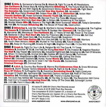 4CD/Dobozkészlet Various: No Future: Complete Singles Collection (The Sound Of UK 82)