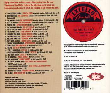 CD Various: No Jive Authentic Southern Country Blues