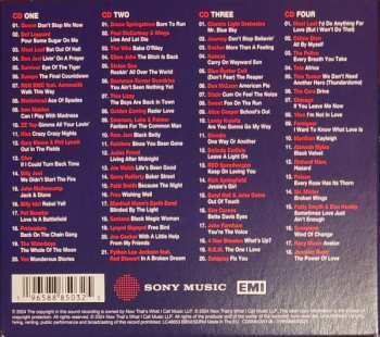 4CD Various: Now That's What I Call Music Rock Anthems 