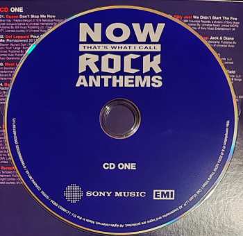 4CD Various: Now That's What I Call Music Rock Anthems 