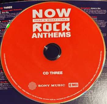 4CD Various: Now That's What I Call Music Rock Anthems 