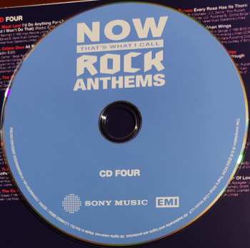 4CD Various: Now That's What I Call Music Rock Anthems 