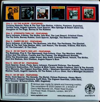 6CD/Dobozkészlet Various: Oi! The Albums