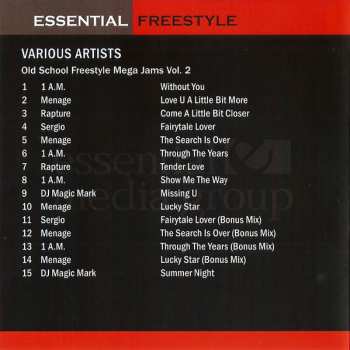 CD Various: Old School Freestyle Mega Jams Vol.2